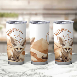 Afro Algeria Fennec Fox Tumbler Cup Algerian Sahara Vulpes zerda