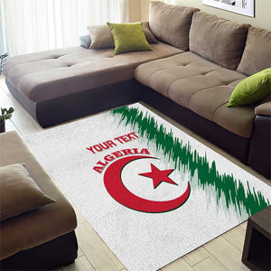 Custom Algeria Football Area Rug Go The Greens