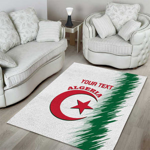 Custom Algeria Football Area Rug Go The Greens