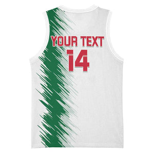 Custom Algeria Football Basketball Jersey Go The Greens LT14