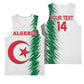 Custom Algeria Football Basketball Jersey Go The Greens LT14