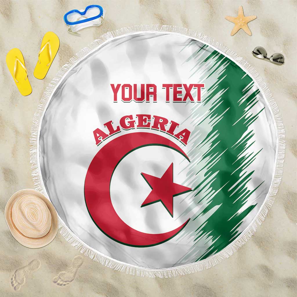 Custom Algeria Football Beach Blanket Go The Greens