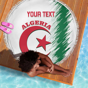 Custom Algeria Football Beach Blanket Go The Greens