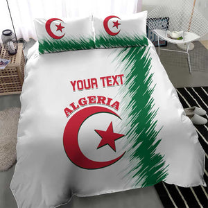 Custom Algeria Football Bedding Set Go The Greens