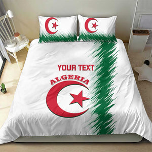 Custom Algeria Football Bedding Set Go The Greens