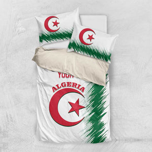 Custom Algeria Football Bedding Set Go The Greens