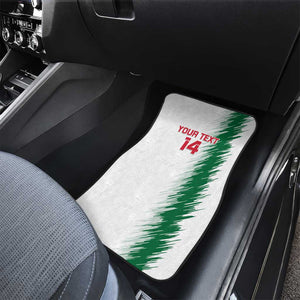 Custom Algeria Football Car Mats Go The Greens