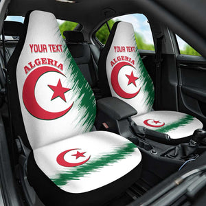 Custom Algeria Football Car Seat Cover Go The Greens