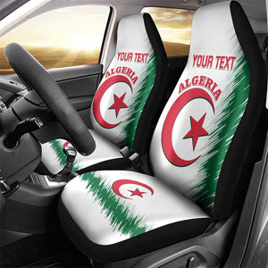 Custom Algeria Football Car Seat Cover Go The Greens