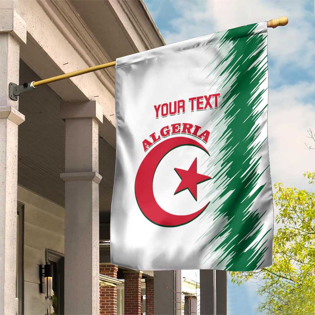 Custom Algeria Football Garden Flag Go The Greens