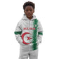 Custom Algeria Football Kid Hoodie Go The Greens