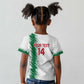 Custom Algeria Football Kid T shirt Go The Greens