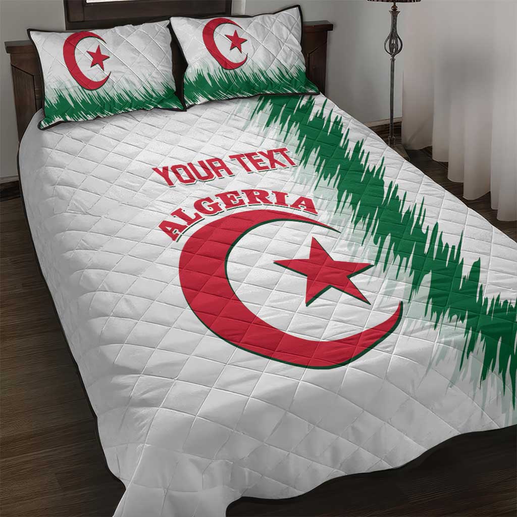 Custom Algeria Football Quilt Bed Set Go The Greens