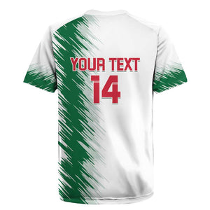 Custom Algeria Football Rugby Jersey Go The Greens