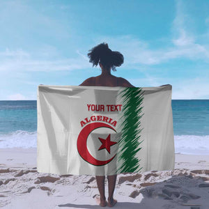 Custom Algeria Football Sarong Go The Greens