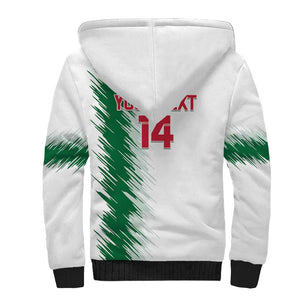 Custom Algeria Football Sherpa Hoodie Go The Greens