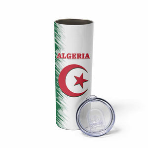 Custom Algeria Football Skinny Tumbler Go The Greens