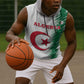 Custom Algeria Football Sleeveless Hoodie Go The Greens - African Pride