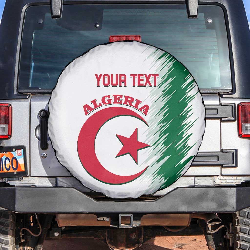 Custom Algeria Football Spare Tire Cover Go The Greens