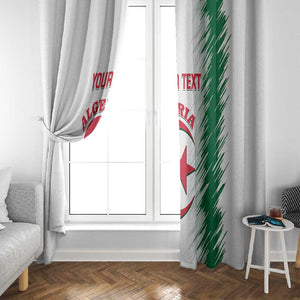 Custom Algeria Football Window Curtain Go The Greens