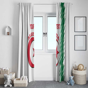 Custom Algeria Football Window Curtain Go The Greens