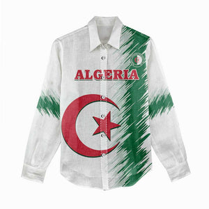 Custom Algeria Football Women Casual Shirt Go The Greens