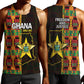 Afro Ghana Independence Day Men Tank Top Ghanaian 1957 Kente Pattern
