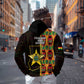 Afro Ghana Independence Day Zip Hoodie Ghanaian 1957 Kente Pattern