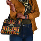Custom Ghana Black Stars Shoulder Handbag Adinkra Pattern - Football Style
