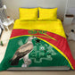 Custom Ghana Black Batters Bedding Set Ghanaian Tawny Eagle - Cricket Style