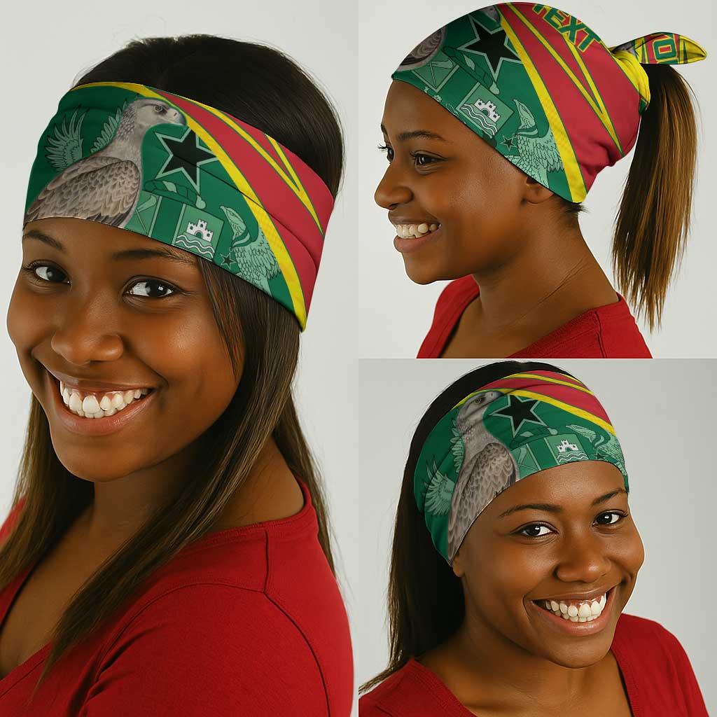 Custom Ghana Black Batters Neck Gaiter Ghanaian Tawny Eagle - Cricket Style LT14