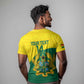 Custom Ghana Black Batters T shirt Ghanaian Tawny Eagle - Cricket Style