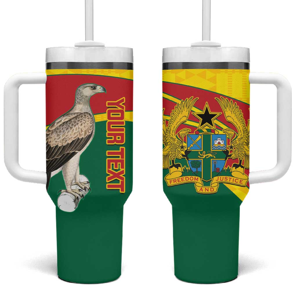 Custom Ghana Black Batters Tumbler With Handle Ghanaian Tawny Eagle - Cricket Style