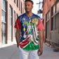 Afro Namibia Independence Day Baseball Jersey Namibian 1990 African Pattern