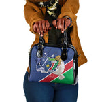 Afro Namibia Independence Day Shoulder Handbag Namibian 1990 African Pattern
