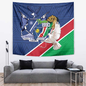 Afro Namibia Independence Day Tapestry Namibian 1990 African Pattern