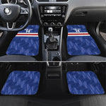 Cabo Verde Football 2026 Custom Car Mats Forca Tubaroes Azuis