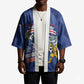 Cabo Verde Football 2026 Custom Kimono Forca Tubaroes Azuis