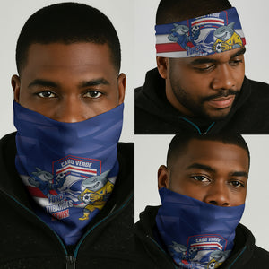 Cabo Verde Football 2026 Neck Gaiter Forca Tubaroes Azuis