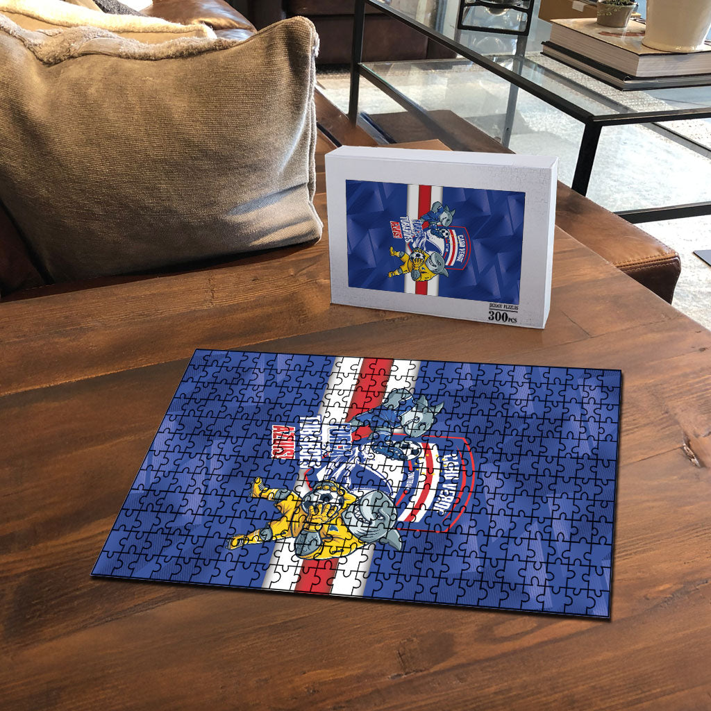 Cabo Verde Football 2026 Puzzle Forca Tubaroes Azuis