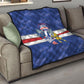 Cabo Verde Football 2026 Quilt Forca Tubaroes Azuis