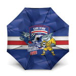 Cabo Verde Football 2026 Umbrella Forca Tubaroes Azuis