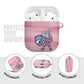 Cabo Verde Football 2026 Custom AirPods Case Tubaroes Azuis Goalkeeper Pink Jersey