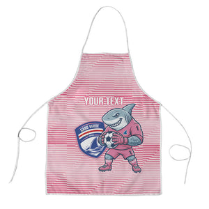 Cabo Verde Football 2026 Custom Apron Tubaroes Azuis Goalkeeper Pink Jersey