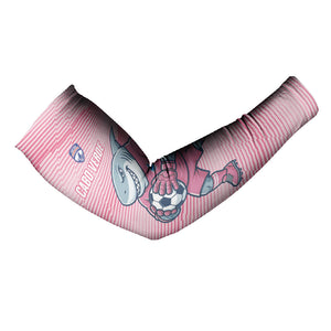 Cabo Verde Football 2026 Custom Arm Sleeves Tubaroes Azuis Goalkeeper Pink Jersey