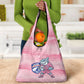 Cabo Verde Football 2026 Custom Grocery Bag Tubaroes Azuis Goalkeeper Pink Jersey