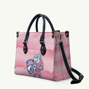 Cabo Verde Football 2026 Custom Leather Bag Tubaroes Azuis Goalkeeper Pink Jersey