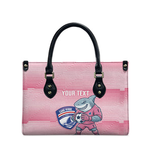 Cabo Verde Football 2026 Custom Leather Bag Tubaroes Azuis Goalkeeper Pink Jersey