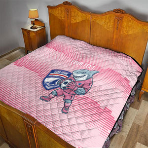 Cabo Verde Football 2026 Custom Quilt Tubaroes Azuis Goalkeeper Pink Jersey