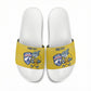 Cabo Verde Football 2026 Custom Slide Sandals Tubaroes Azuis Goalkeeper Yellow Jersey
